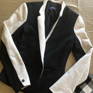 Black and White Blazer